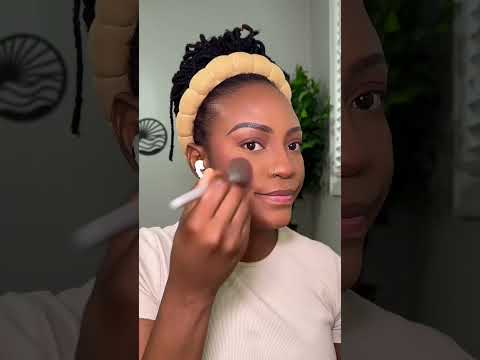 15 mins everyday makeup routine #makeuptutorial #woc #brownskin #darkskin