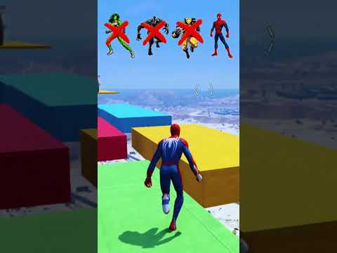 The Incredibles Challenge Ep274 #spiderman #ironman #batman #gta5