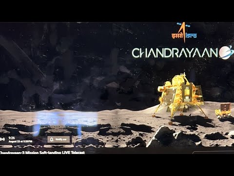 Chic Explorer is going live - Chandrayaan 3 Soft Landing #isro #chandrayaan3