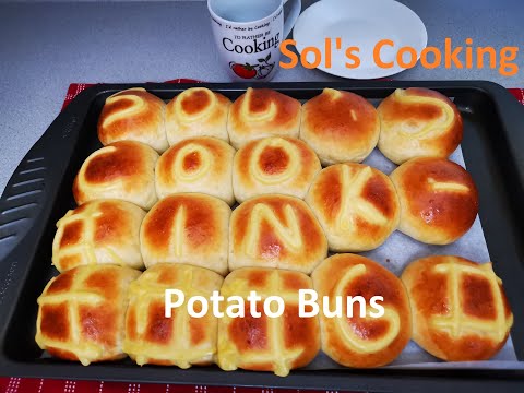 HOW TO BAKE SOFT AND FLUFFY POTATO BUNS EASY RECIPE