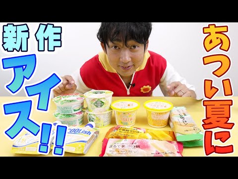 【新作】コンビニ人気アイスでランキング作ってみた！