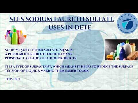 Sodium Lauryl Ethyl Sulphate SLES - Detail Description, Uses In Detergent, Agriculture, Properties