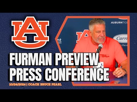 Bruce Pearl Previews Auburn Basketball vs Furman | FULL PRESS CONFERENCE