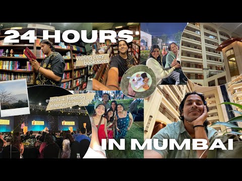 visiting cozy bookstores, events, meeting interent friends IRL // Mumbai Vlog