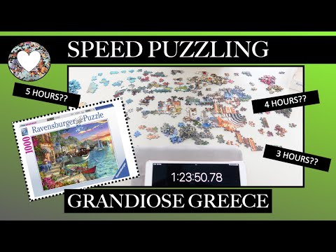 Speed Puzzling: Grandiose Greece from Ravensburger