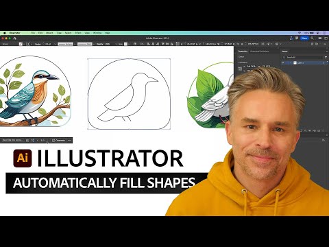 Create Graphics Automatically in Illustrator Using Gen Shape Fill