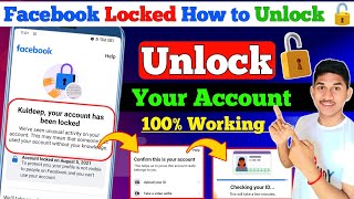 Your Account has been Locked Facebook 🔓 | How to Unlock Facebook Account | Unlock Facebook Profile