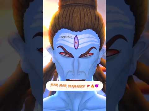 Lord Shiva Most Angry 😤 Status 🚩🔱 #shorts #ytshorts #shortsfeed #lordshiva