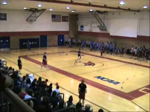 SVSU Dodgeball Game Highlights vs GVSU - First win ever - NCDA 2010