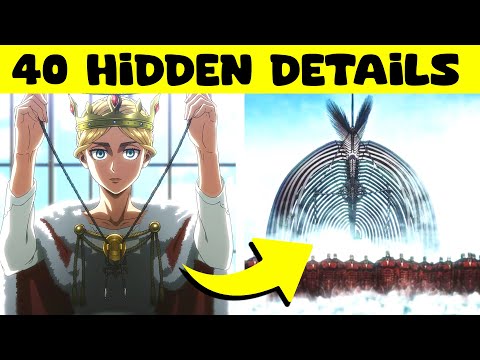 40 Hidden Details You MISSED in Attack on Titan…