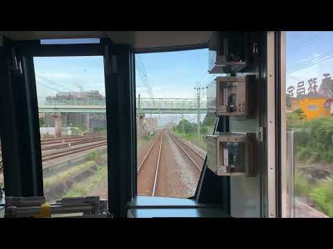 [前面展望]JR常磐緩行線北柏駅から我孫子駅