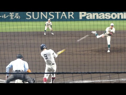 大阪桐蔭 境亮陽 3安打(報徳学園戦/第96回選抜・準々決勝)