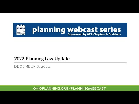 2022 Planning Law Update