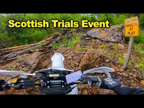 Scottish Trials on a '24 TE300 [2024 Kilted Duck]