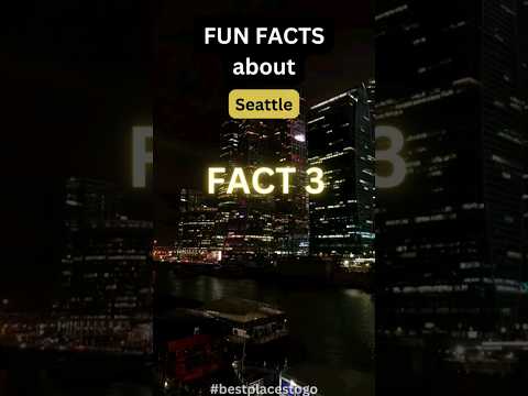 Seattle City Fun Facts #traveling #funfacts #seattle