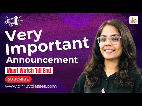 Very Important Announcement By DCC For CMA Students || Dhruv Coaching Classes || CMA Classes