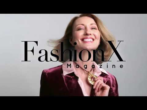 Radiant Elegance: Judith Parish Shines in FashionX Magazine's Fashion Video