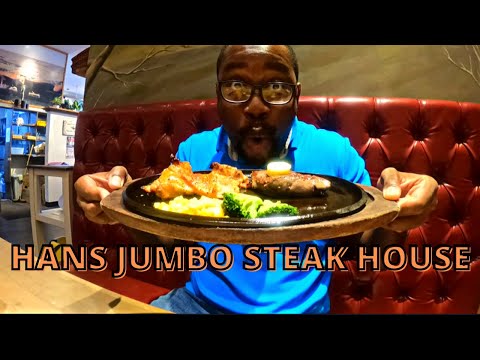 Let's try Hans Jumbo Steak House in Okinawa, Japan!