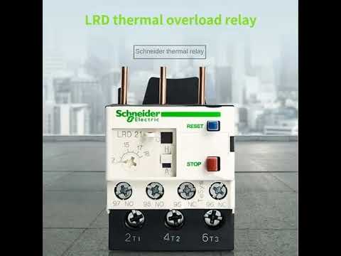 Schneider relay LC1D overload protection LRD three-phase thermal protection relay LRD22C#schneider