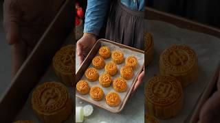 Cantonese Mini Mooncakes 🥮 #short #mooncake