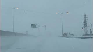 Driving in Snowstorm in Hokkaido, January 2023