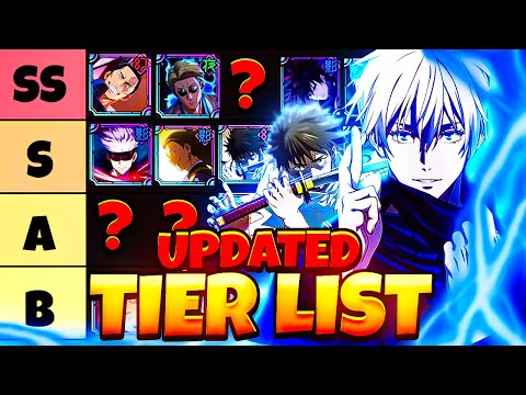 *HUGE CHANGES* UPDATED TIER LIST W/ BUFFS FOR JJK: PHANTOM PARADE (JP Version)