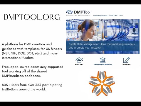 ImmPort Webinar: Tools and Resources for Data Management and Sharing Plan Creation