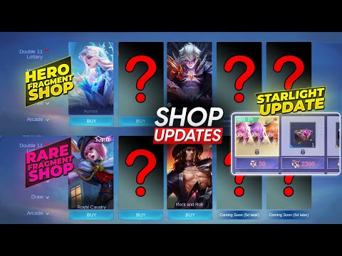 UPCOMING FRAGMENT SHOP & STARLIGHT  SHOP UPDATES FOR THE MONTH OF DECEMBER