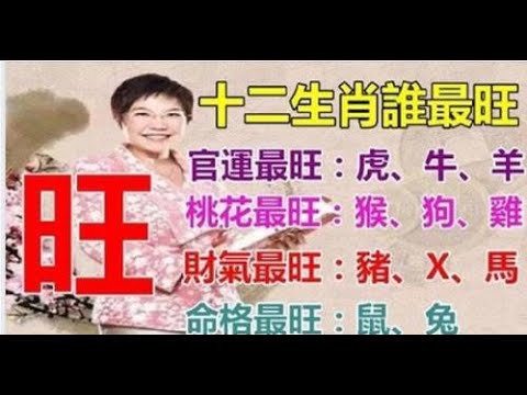 大師解命：12生肖誰最 旺份有一場大財運，抓住財運旺旺來的生肖！如果一個人能心存善念，積德行善，那麼此生也必定會福報連連，受到上天的保佑