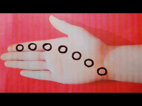 O letter Easy Mehndi Design For Hands || Easy mehndi design | Mehndi designs