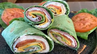 How to make a Healthy Sandwich Wrap