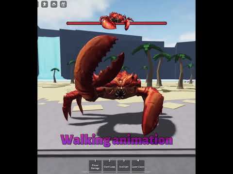 New Crab Boss Update Showcase! Part 2 update 🦀🦀