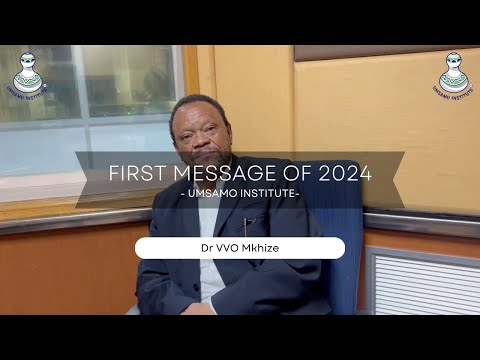 The first message of the New Year from uDkt VVO Mkhize