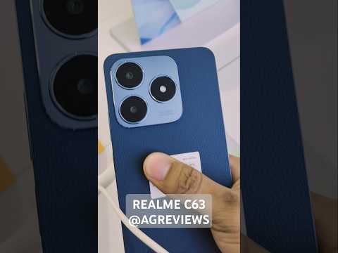 REALME C63 VEGAN LEATHER BLUE #realmeC63 #realmeph #realme