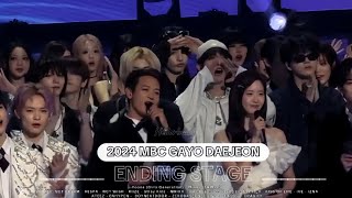 MBC GAYO DAEJEON 2024 ENDING NCT 127, NCT DREAM, STRAYKIDS, AESPA, NMIXX, IVE,  RIIZE, KISS OF LIFE