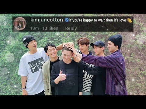 "if you're happy to wait then it's love" - Kim Junmyeon