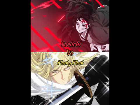 Yoriichi Vs Flashy Flash #anime #edit #animeedit