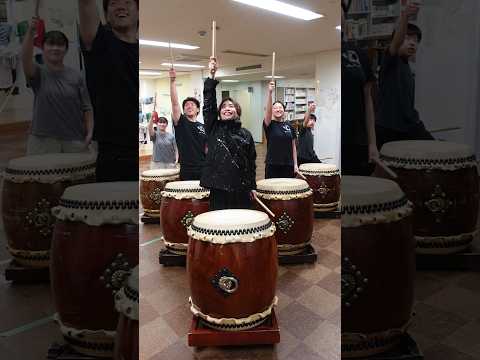 楽しく叩いてみた #drum #和太鼓 #マッシュル