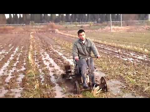 Manual manufacturing test of small farming machinery