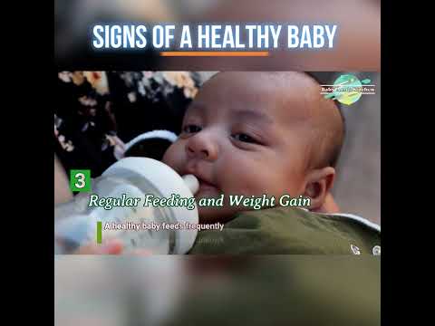 SIGNS OF A HEALTHY BABY #newborncare #thenewmomsguide #baby #babycare #parenting #babyhealth #family