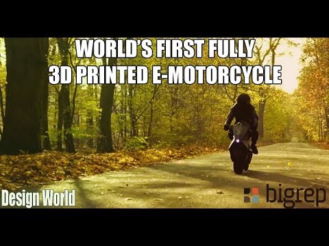 How BigRep developed the world’s first fully 3D printed E-Motorcycle