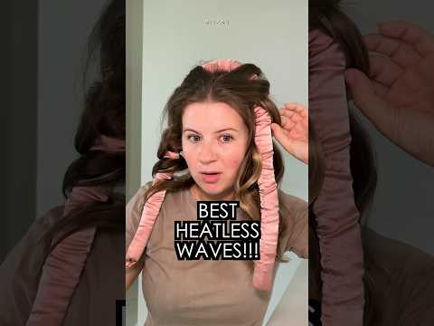 THE BEST HEATLESS WAVES! #heatlesswaves #heatlesscurls