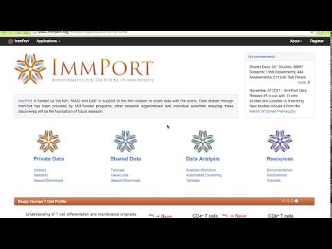 ImmPort Shared Data - Download ImmPort Data