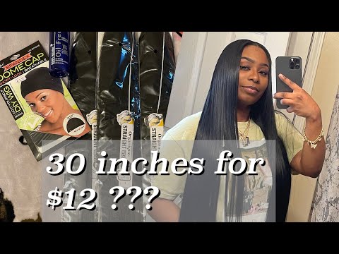 GET THIS LOOK USING THIS $12 HAIR ??? | Quick Weave Tutorial | #organique #quickweave #middlepart