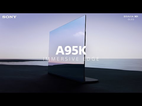 Sony | A95K | BRAVIA XR OLED | Immersive Edge Design | Sony BRAVIA