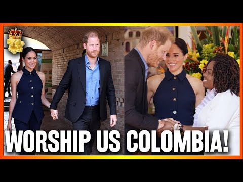 DISGRACE! Prince Harry & Meghan Markle Trip to Colombia Is A Complete EMBARASSMENT!