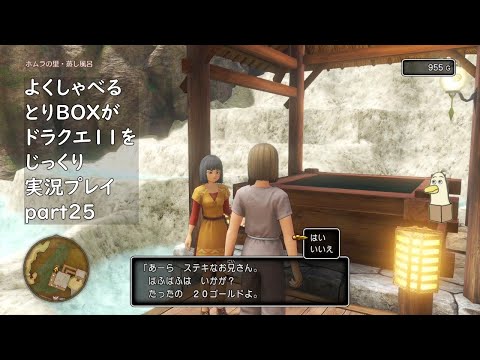 【ドラゴンクエスト11s】よくしゃべるとりBOXがドラクエ11をじっくり実況プレイ #25 【#新人vtuber /#とりBOX】