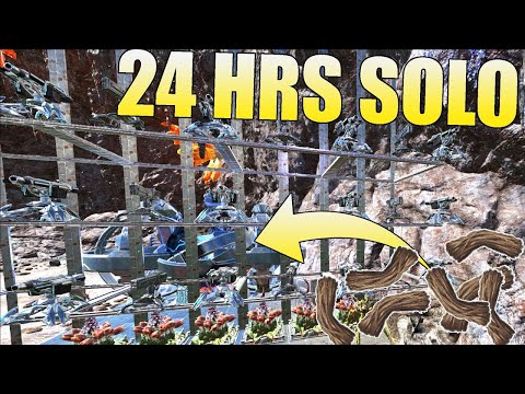 I Went SOLO On A Fibercraft and This is What Happened... | Ark PvP