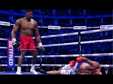 WOW... Anthony Joshua - The Real Hands of Steel - Best Performances