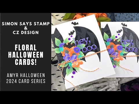 Hey, Boo Cards | AmyR Halloween 2024 Card Series #1